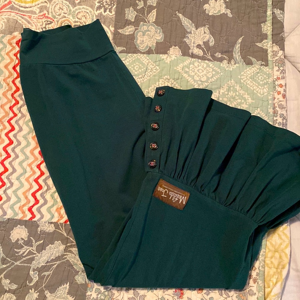 Matilda Jane Women’s ruffle pants size Small
